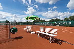 Mlýnhotel - tenisový areál